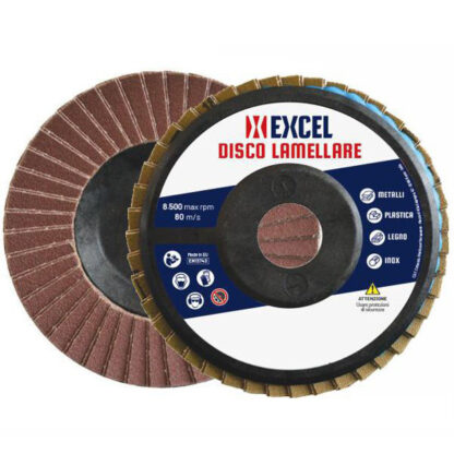DISCO LAMELLE CORINDONE 178 f22 gr 60  09982 EXCEL 529.60 DISCHI LAMELLARI             F EXCEL