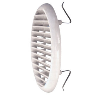 GRIGLIA PL 106 TONDA RETE  40/ 80 MOLLE TUR100B-Y GRIGLIE AREAZIONE            F LA VENTILAZIONE