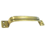 MANIGLIA SCANALATA OTTONE mm 140 E380140L MANIGLIE                     F MARIVA
