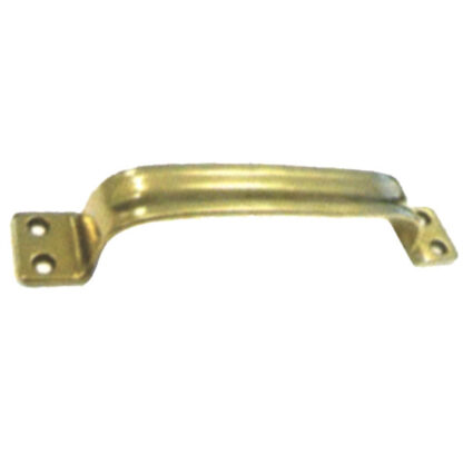 MANIGLIA SCANALATA OTTONE mm 140 E380140L MANIGLIE                     F MARIVA