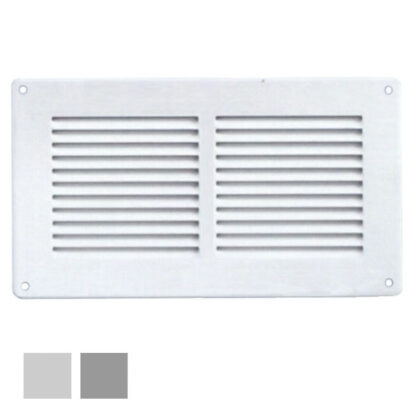 GRIGLIA LAMIERA 240x140 RETE BIANCA GL20RB-Y GRIGLIE AREAZIONE            F LA VENTILAZIONE