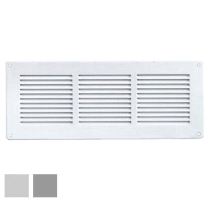 GRIGLIA LAMIERA 340x140 RETE GRIGIA GL30RG-Y GRIGLIE AREAZIONE            F LA VENTILAZIONE