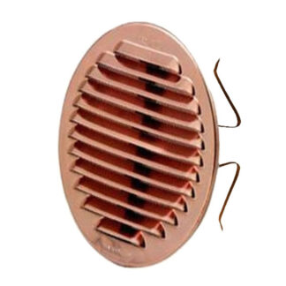 GRIGLIA RAME 150 TONDA RETE  80/125 MOLLE GRATU125R-Y GRIGLIE AREAZIONE            F LA VENTILAZIONE
