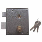 SERRATURA PORTE FERRO CILINDRO CORTO SX    611 FPB 611FPBS FPB SERR.ALL/FERRO APPLIC.   S FPB