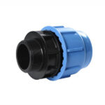 RACCORDO PRESSIONE POLIPROPILENE M 3/4"  mm 25 B09502500CA RACCORDI PRESSIONE           F SAB