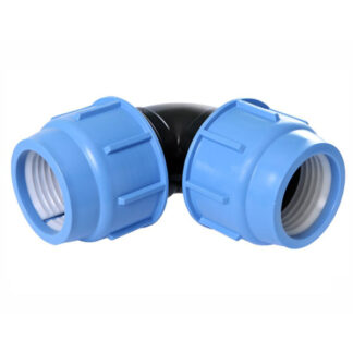 GOMITO PRESSIONE POLIPROPILENE mm 20 B120020000A RACCORDI PRESSIONE           F SAB