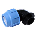 GOMITO PRESSIONE POLIPROPILENE M 1"1/4 mm 40 B13004000EA RACCORDI PRESSIONE           F SAB