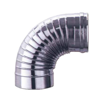 GOMITO INOX 90^  8                             ALA J60 200 150 200 TUBI INOX                    F ALA
