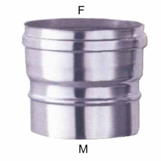AUMENTO INOX 15-16                             ALA J60 600 500 640 TUBI INOX                    F ALA