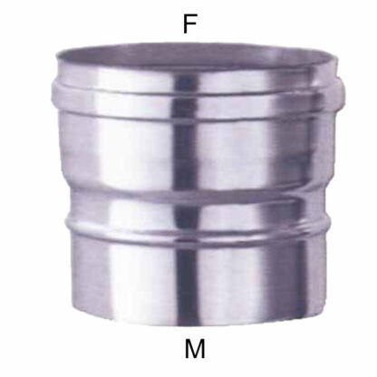 AUMENTO INOX 15-16                             ALA J60 600 500 640 TUBI INOX                    F ALA