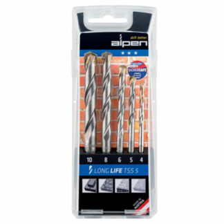 PUNTE LONGLIFE Sr Pz 5 mm 4/10           117 ALPEN 0000700105100 PUNTE ELICOIDALI SERIE       F ALPEN