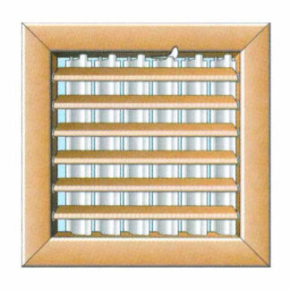 GRIGLIA ALL INCASSO 180x180 BRONZATA GCSBR1818-Y GRIGLIE AREAZIONE            F LA VENTILAZIONE