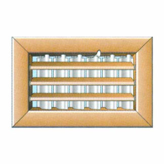 GRIGLIA ALL INCASSO 140x130 BRONZATA GCSBR1413-Y GRIGLIE AREAZIONE            F LA VENTILAZIONE