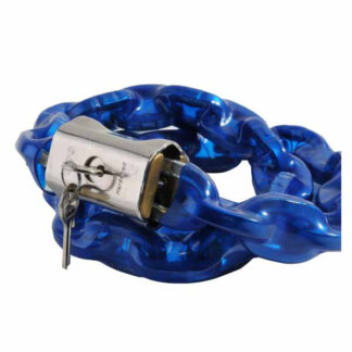 CATENA RICOPERTA mm  8 cm 100 C/LUCCH.QUADRA  AREF CA080QIW100E0U *CATENE ANTIFURTO            F AREF