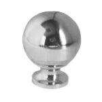 POMOLO SFERA OTTONE CROMATO mm 26 E70025C POMOLI                       F MARIVA