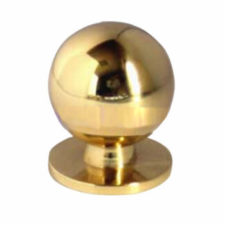 POMOLO SFERA GHIERA OTTONE LUCIDO mm 20 E71020OLV POMOLI                       F MARIVA