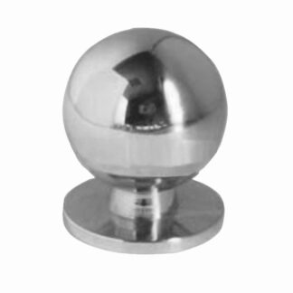 POMOLO SFERA GHIERA OTTONE CROMATO mm 20 E71020C POMOLI                       F MARIVA
