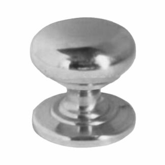 POMOLO TONDO GHIERA OTTONE CROMATO mm 25 E71525C POMOLI                       F MARIVA