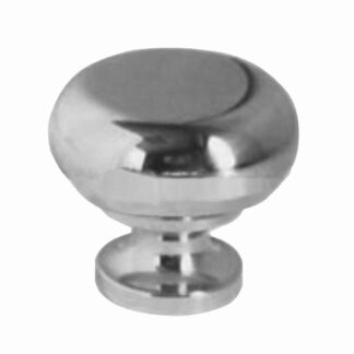 POMOLO TONDO OTTONE CROMATO mm 20 E76720C POMOLI                       F MARIVA