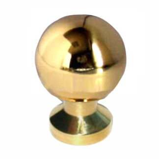 POMOLO SFERA OTTONE LUCIDO M10 mm 50 408 POMOLI                       F MARIVA