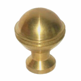 POMOLO SFERA OTTONE LUCIDO ZIGRINATO M10 mm 50 410 POMOLI                       F MARIVA