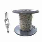 CATENA GENOVESE N.17 mm  3,0 m  50 BB INX 304 80700300004 CATENE                       F MACHIERALDO