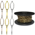 CATENA CATTEDRALE BRUNITA        mm 2,70 m 20 AREF CF027DN1020B00B CATENE DECORATIVE            F AREF