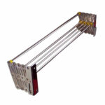 STENDIPANNI FISARMONICA INOX          cm 100 JUMBO 105/3 STENDIPANNI                  C JUMBO