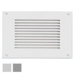 GRIGLIA LAMIERA 100x 60 RETE BIANCA GL106RB-Y GRIGLIE AREAZIONE            F LA VENTILAZIONE