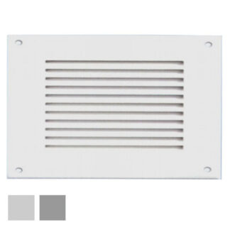 GRIGLIA LAMIERA 100x 60 RETE BIANCA GL106RB-Y GRIGLIE AREAZIONE            F LA VENTILAZIONE