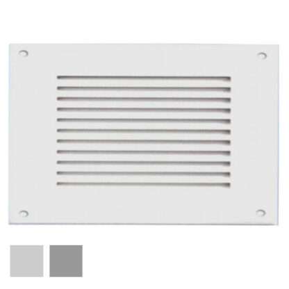 GRIGLIA LAMIERA 100x 60 RETE GRIGIA GL106RG-Y GRIGLIE AREAZIONE            F LA VENTILAZIONE