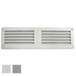 GRIGLIA LAMIERA 200x 60 RETE BIANCA GL206RB-Y GRIGLIE AREAZIONE            F LA VENTILAZIONE
