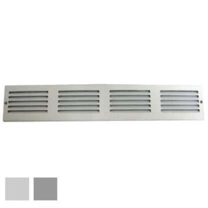 GRIGLIA LAMIERA 400x 60 RETE GRIGIA GL406RG-Y GRIGLIE AREAZIONE            F LA VENTILAZIONE