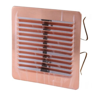 GRIGLIA RAME 228x228   RETE 160/200 MOLLE LAMR2323RA-Y GRIGLIE AREAZIONE            F LA VENTILAZIONE