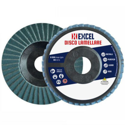 DISCO LAMELLE ZIRCONIO  178 f22 gr 60  05297 EXCEL 539.60 DISCHI LAMELLARI             F EXCEL