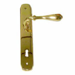 MANIGLIA NOVECENTO OTT LUC PLACCA 8x90 55196089001 GHIDINI                      F GHIDINI