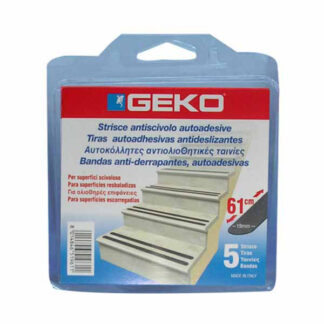 STRISCIA ANTISCIVOLO 19 cm 61 NERA Pz 5       GEKO 220/51 STRISCE ANTISCIVOLO          F GEKO