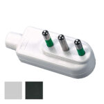 SPINA SQUADRA PIATTA 10A+T BIANCA        80030 FME 80030 SPINE E ADATTATORI EL        F FME