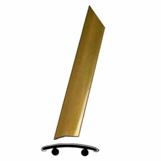 PASSATOIA ADESIVA OTTONE cm  83 FE215/34 PASSATOIE                    F TERZI PROFILATI