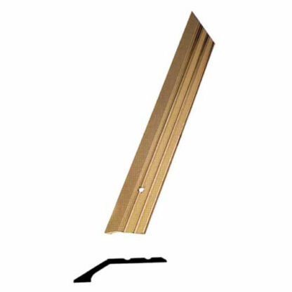 PASSATOIA MOQUET FORATA OTTONE h 7,8 cm  93 FE220/SV PASSATOIE                    F TERZI PROFILATI