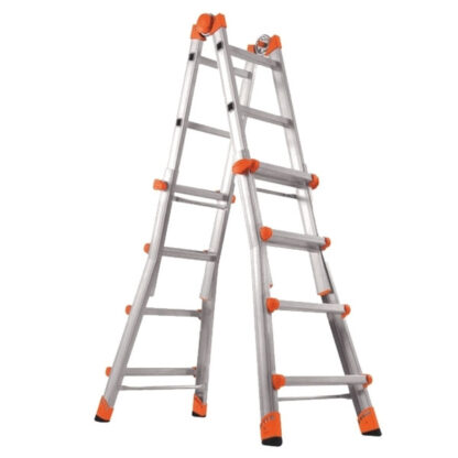 SCALA MULTIUSO ALLUMINIO GR.4+4 MEDIA       GIERRE AL020 SCALE MULTIUSO-TRABATTELLI   F GIERRE