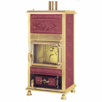 STUFA LEGNA REGINA 1 LIBERTY BORDEAUX         COLA 0713 STUFE LEGNA                  F COLA