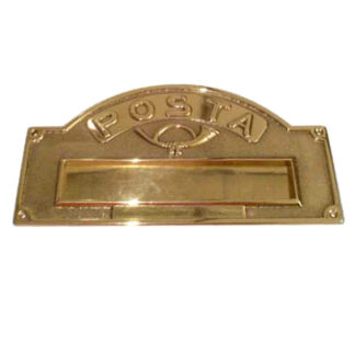 BUCA LETTERE OTT LUCIDO   mm 340x180 10-670 SILMEC 10-670.61 BUCHE LETTERE                F SILMEC