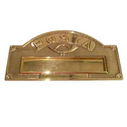 BUCA LETTERE OTT LUCIDO   mm 340x180 10-670 SILMEC 10-670.61 BUCHE LETTERE                F SILMEC
