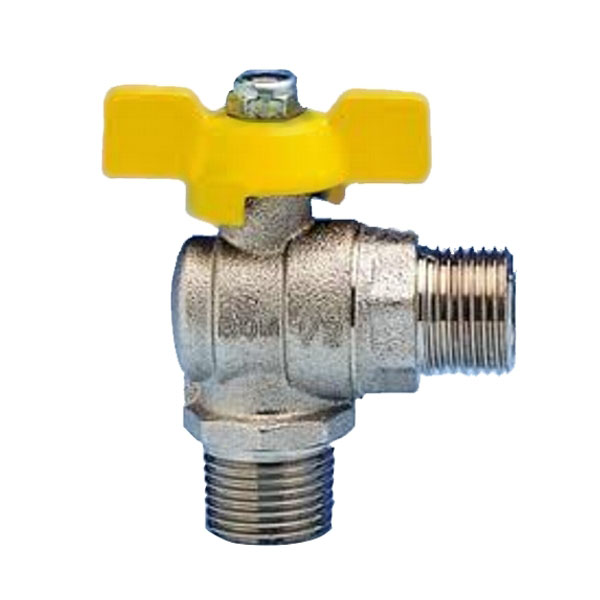 RUBINETTO SQUADRA METANO-GPL 1/2"M x 1/2"M ENOLGAS G0363N04 RACCORDI GAS                 F ENOLGAS