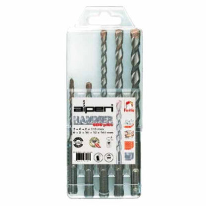 PUNTE HAMMER SDS F4 Pz  5 mm 5/10    807-817 ALPEN 0080705680100 PUNTE ELICOIDALI SERIE       F ALPEN