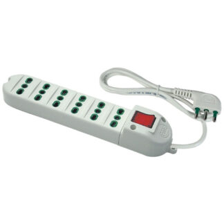 MULTIPRESA 6x2PT INT                     41043 FME 41043 AVVOLGICAVI E PROLUNGHE      F FME