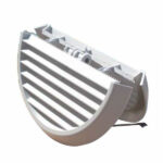 GRIGLIA PL 170 TONDA RETE 100/140 PIEGHEVOLE DFR140B-Y GRIGLIE AREAZIONE            F LA VENTILAZIONE