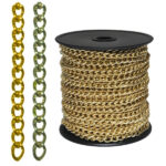 CATENA GROUMETTE NICHELATA       mm 1,00 m 25 AREF CF010MN1025N00B CATENE DECORATIVE            F AREF