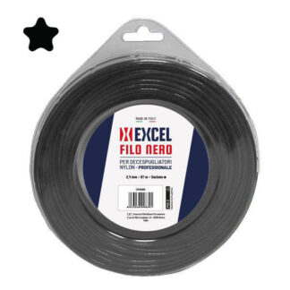 FILO NYLON PENTAGONO    mm 3,3 m 40    EXCEL 09845  DECESPUGLIATORI E ACCESSORI  F EXCEL